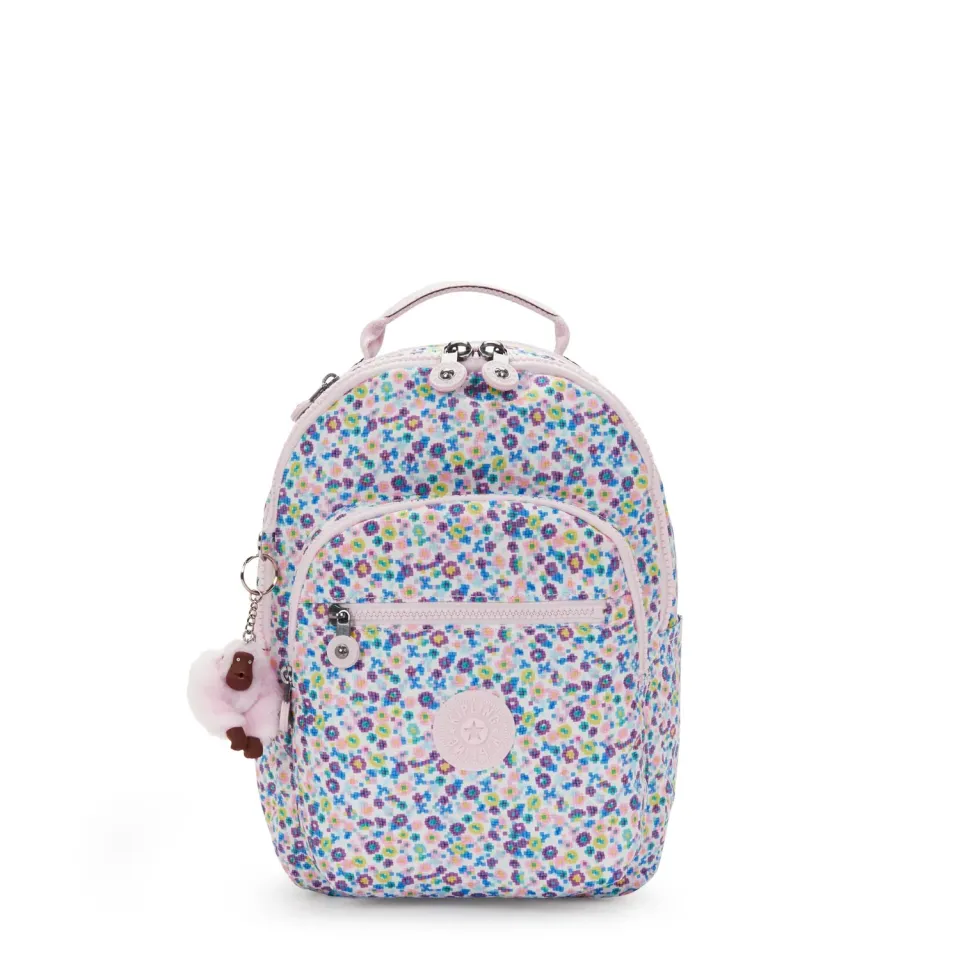 Kipling Seoul S rugzak Klein Digi Flower Print 11 inch vak