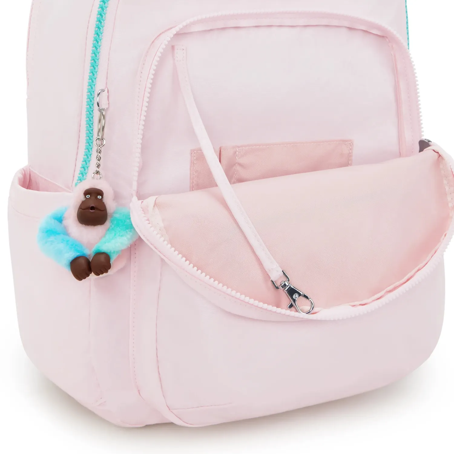Kipling Seoul College Extra rugzak Sea Pink 15 inch