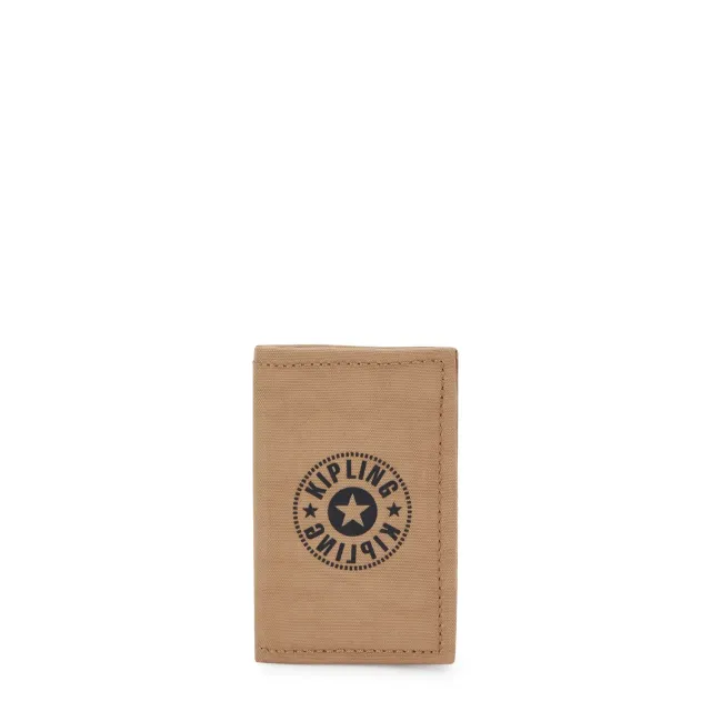 Kipling Itta kaarthouder Early Tan Block mini