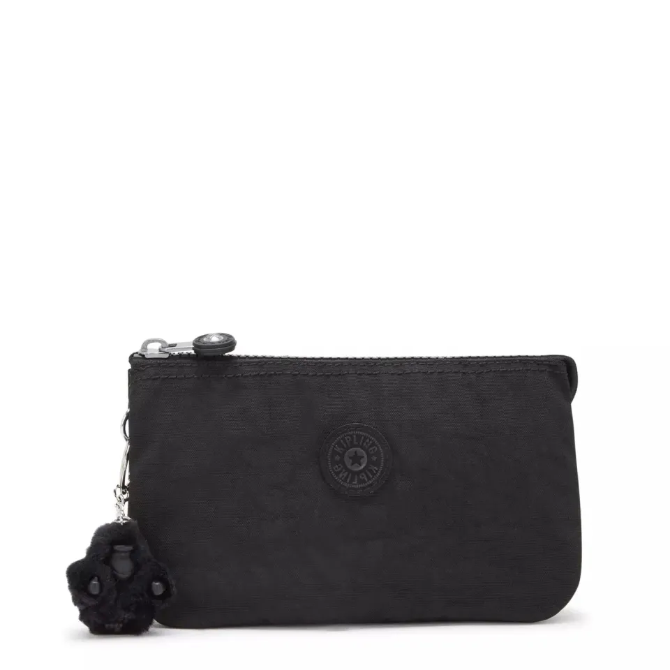 Kipling Creativity L buideltas Groot Black Noir met 3 vakken