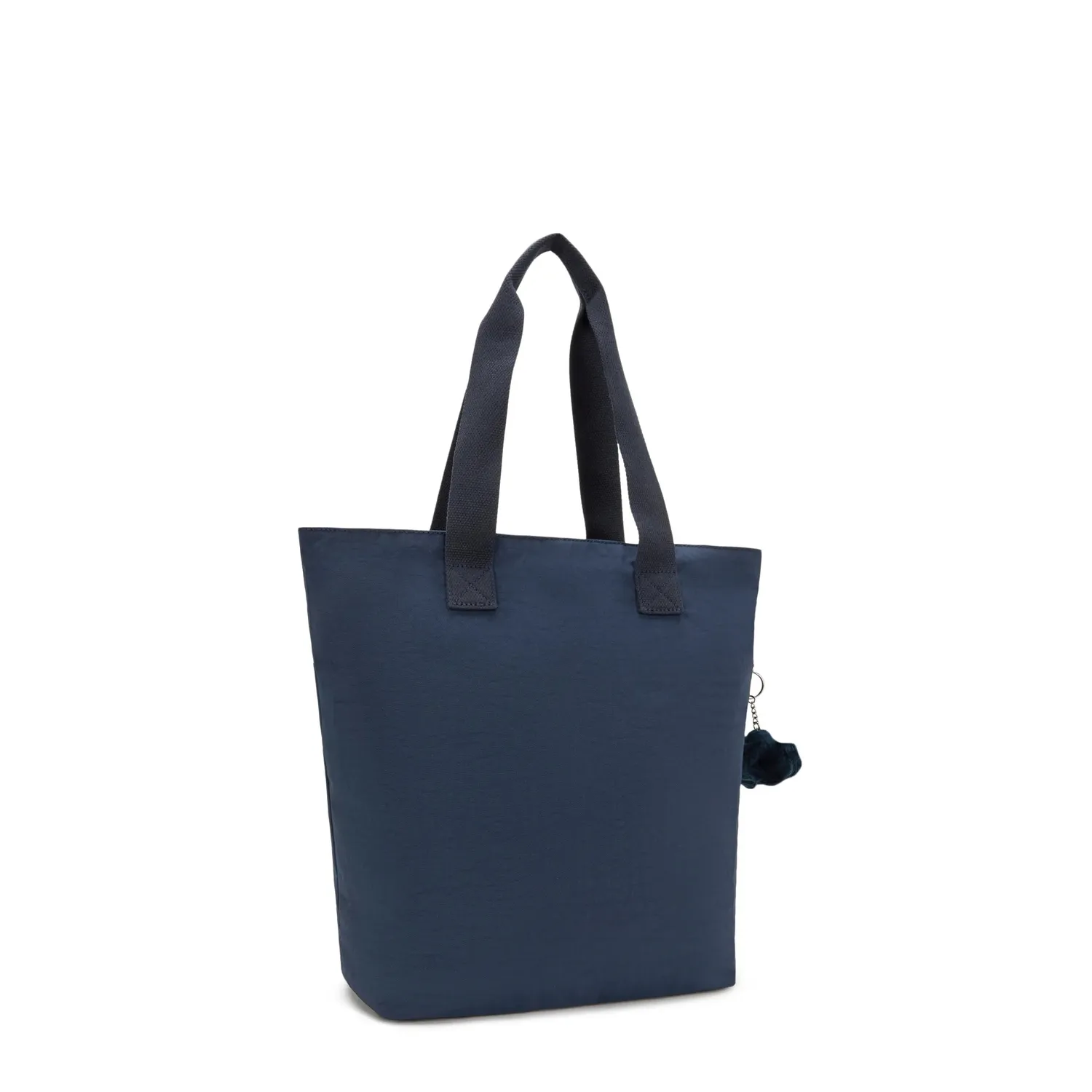Kipling Hanifa schoudertas Groot Blue Bleu 2 laptopvak