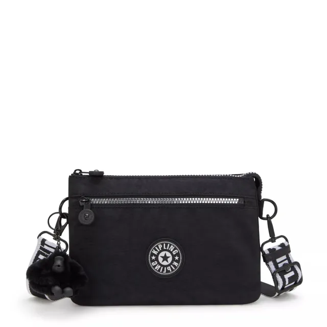 Kipling Riri Zip crossbodytas Glorious Silver klein waterafstotend