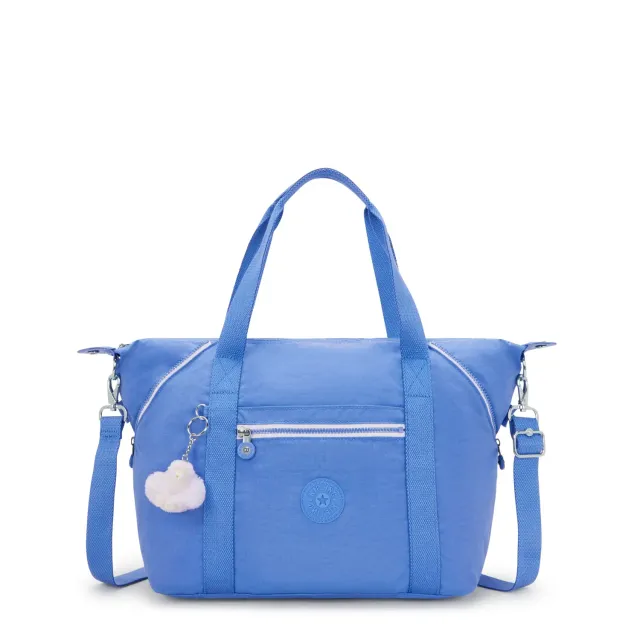 Kipling Art schoudertas medium cocktail blue licht