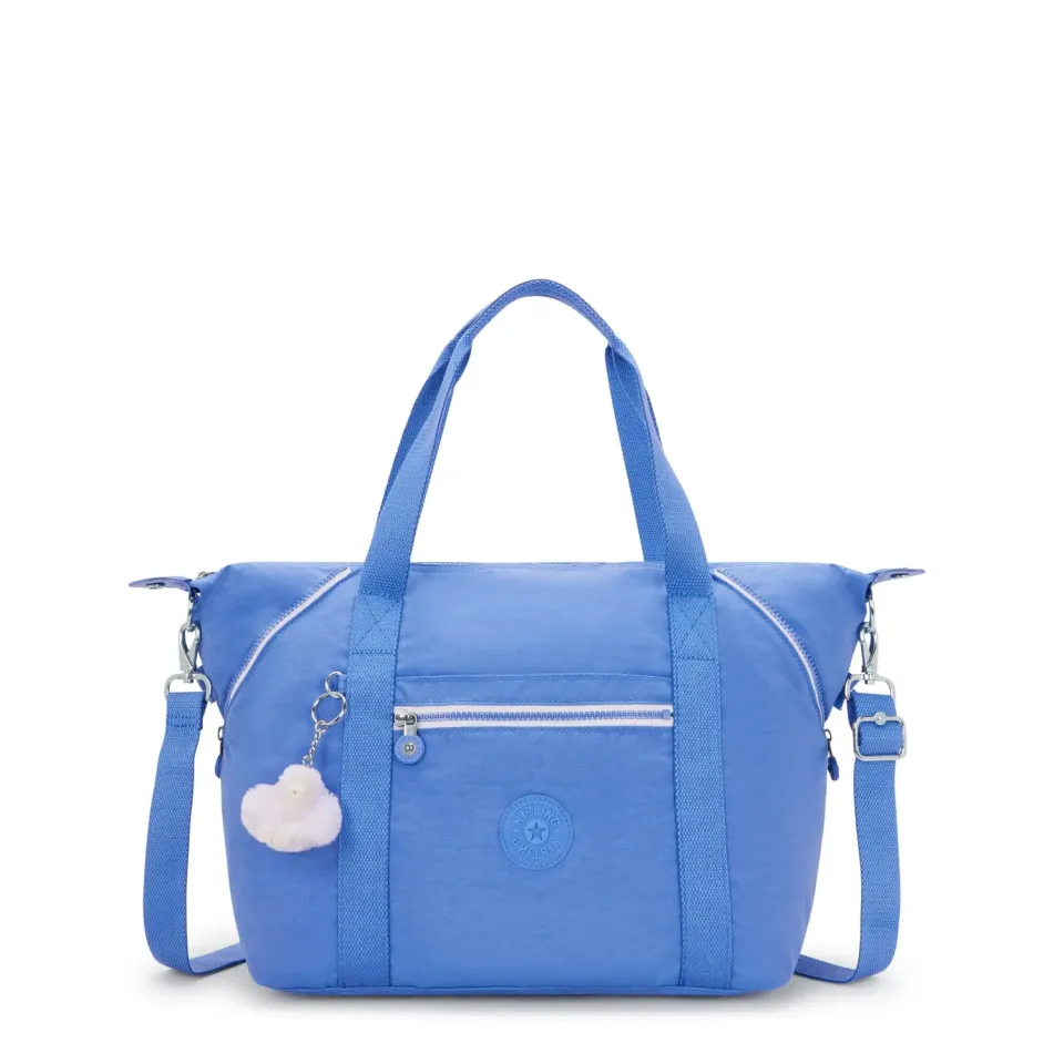 Kipling Art schoudertas medium cocktail blue licht