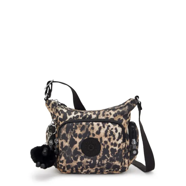 Kipling Gabbie Mini schoudertas Klein Wild Leopard dierenprint