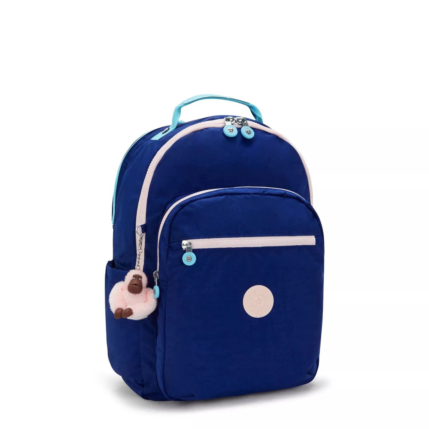 Kipling Seoul College rugzak Groot Solar Navy Combo 15 inch