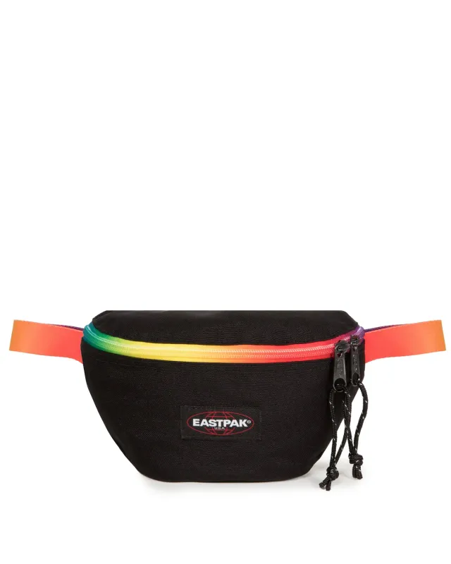 Eastpak Springer heuptas klein Rainbow Dark tie-dye vegan