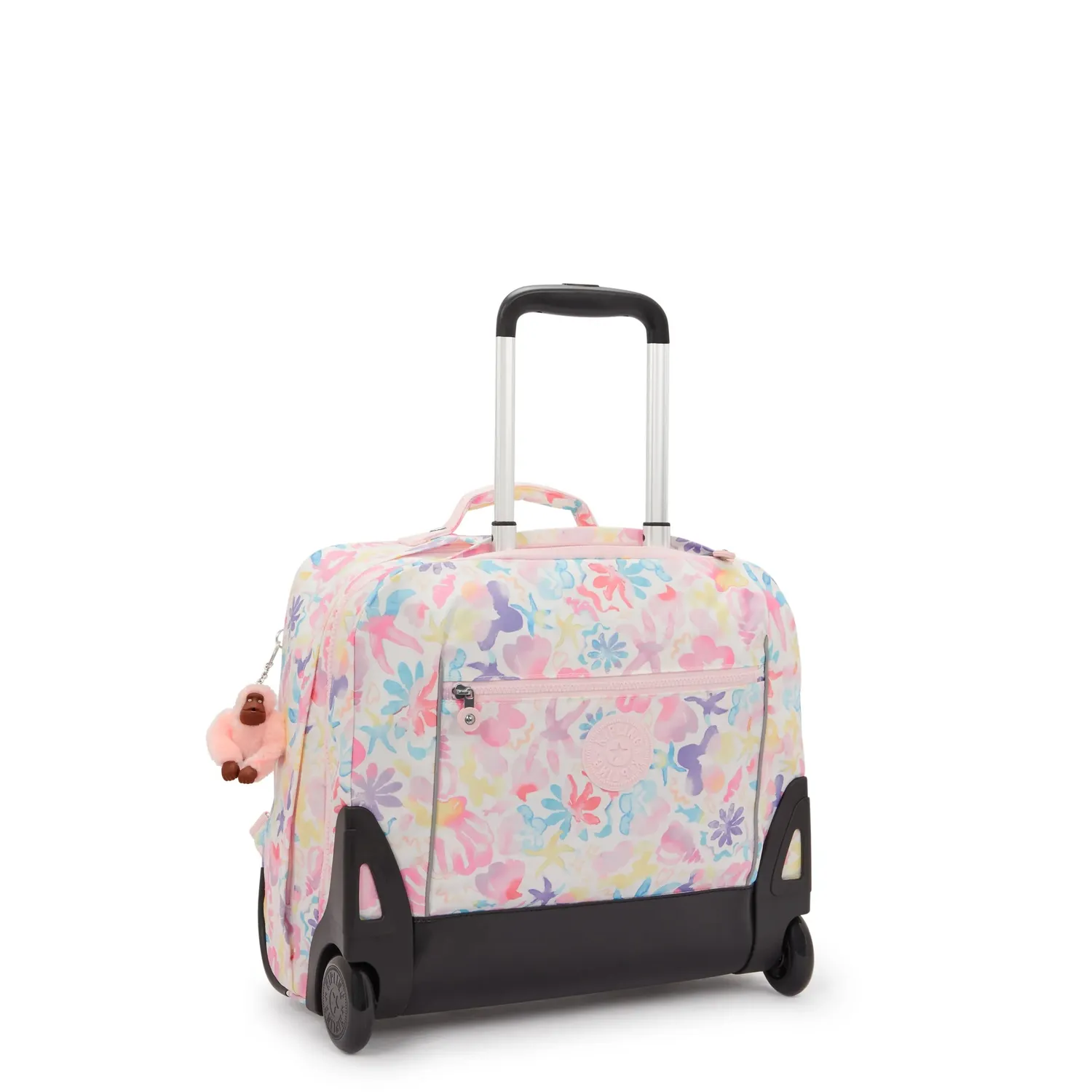 Kipling Giorno rugzak Aqua Sea groot met wieltjes