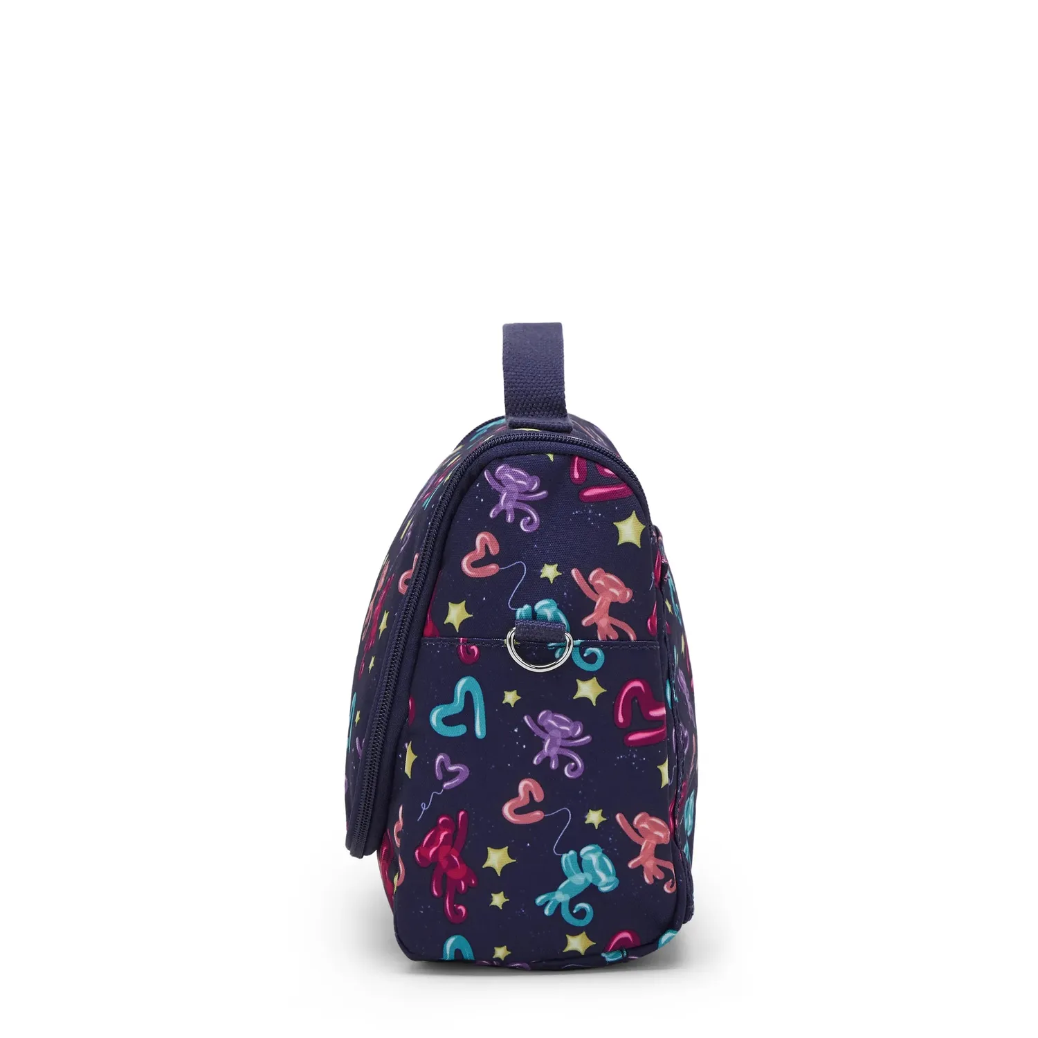 Kipling New Kichirou lunchtas Balloon Monkey Groot met print