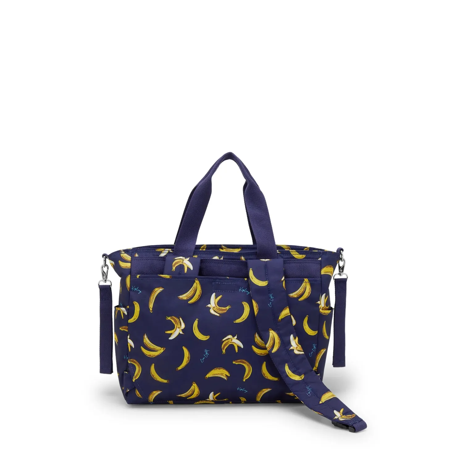 Kipling Babygear babytas Medium Baby Banana Print met matje