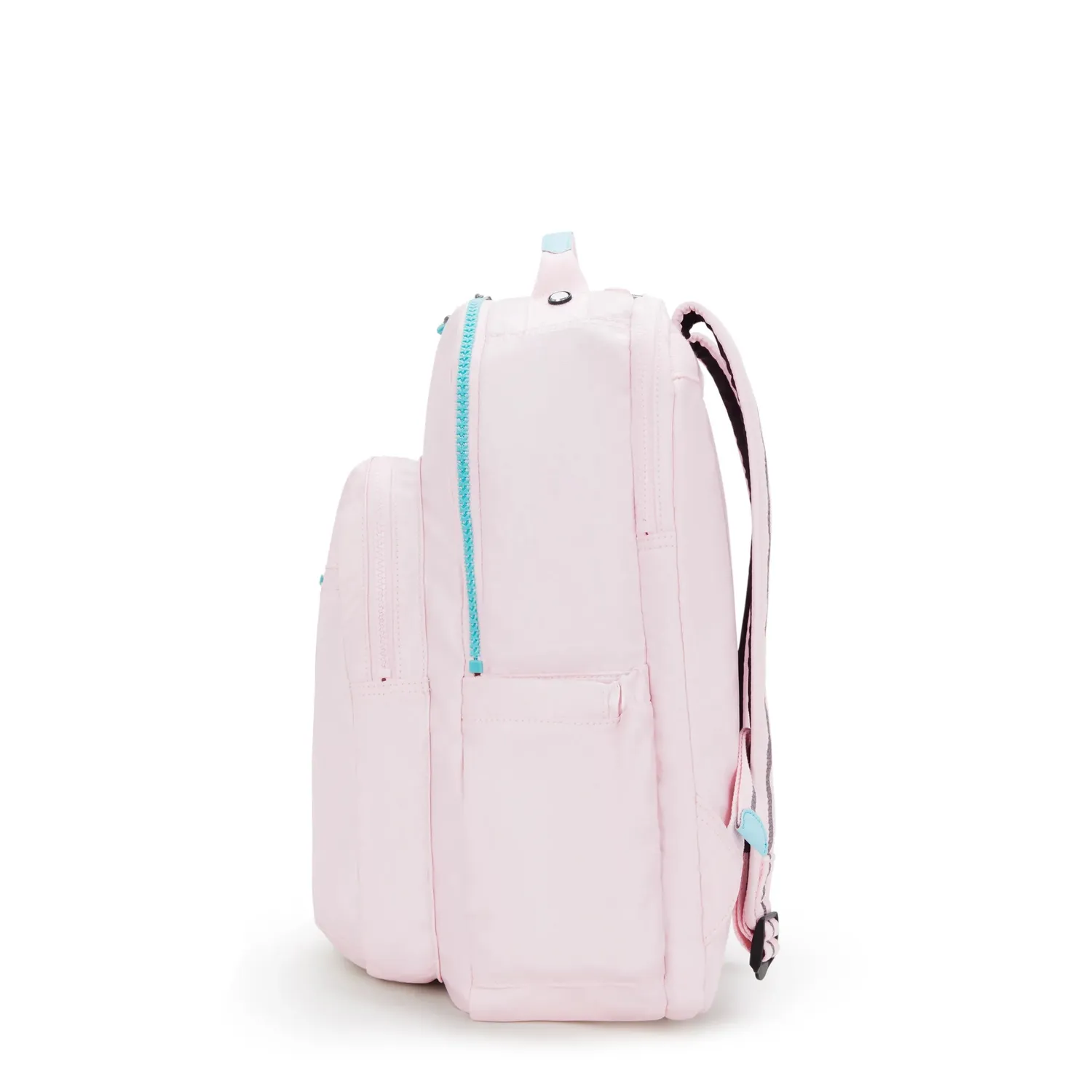 Kipling Seoul Lap rugzak Sea Pink Metallic Groot