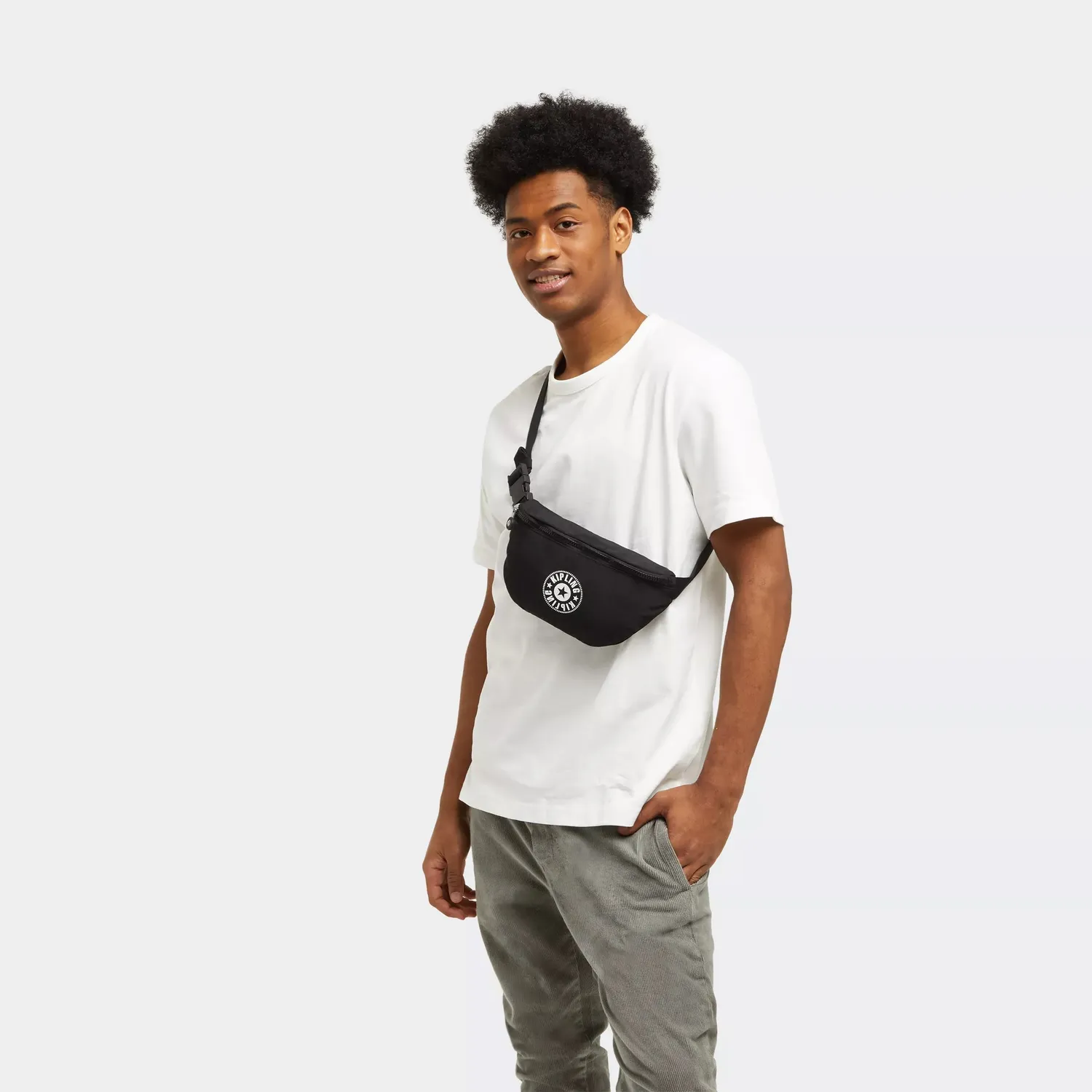 Kipling Fresh Lite heuptas Black Lite klein waterafstotend
