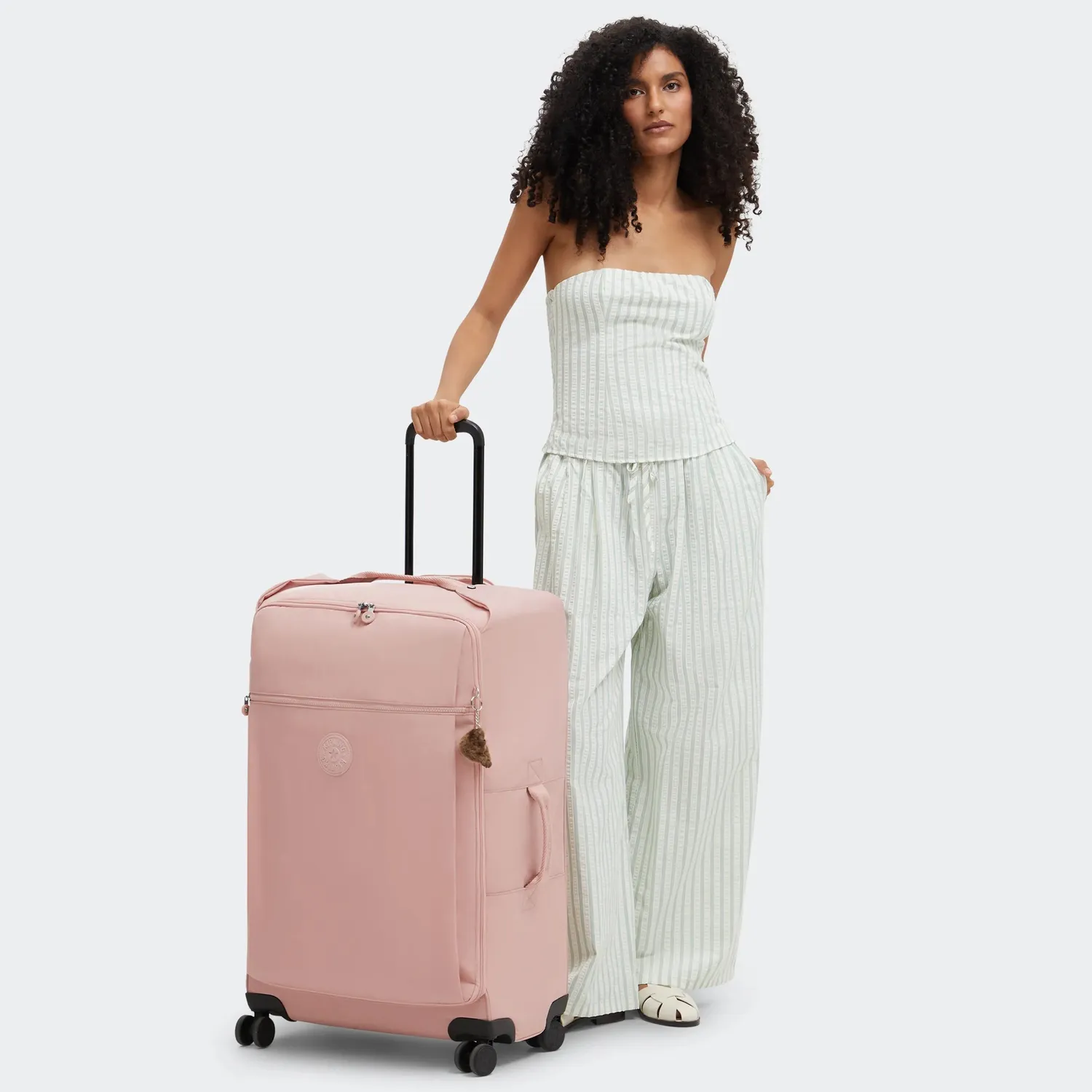 Kipling Darcey Up L Grote Koffer Memory Pink