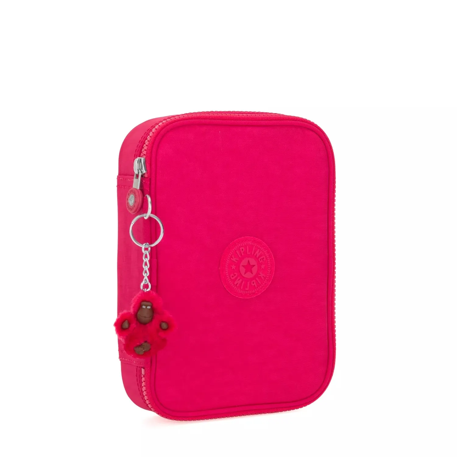 Kipling 100 Pens pennenzak Groot True Pink nylon