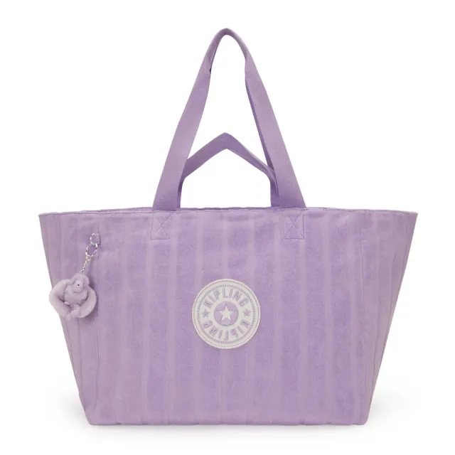 Kipling Naomi strandtas Lilacky Towel Groot licht