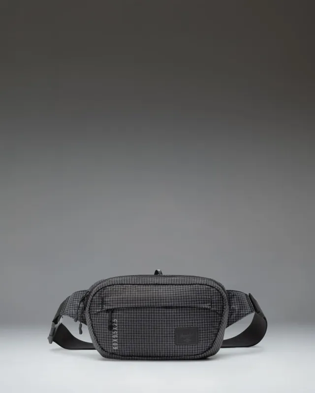 Herschel Ultralight Hip Pack 2L heuptas zwart lichtgewicht