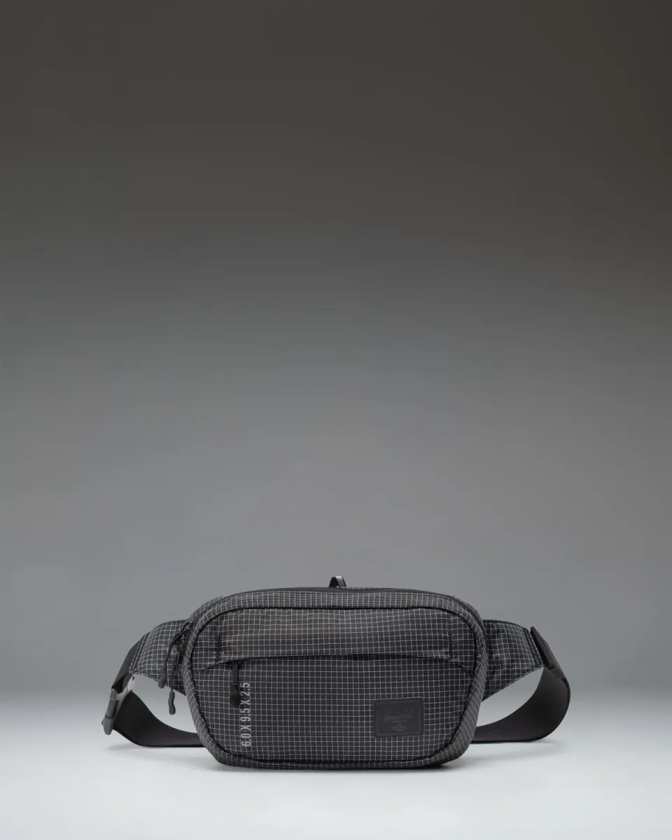 Herschel Ultralight Hip Pack 2L heuptas zwart lichtgewicht