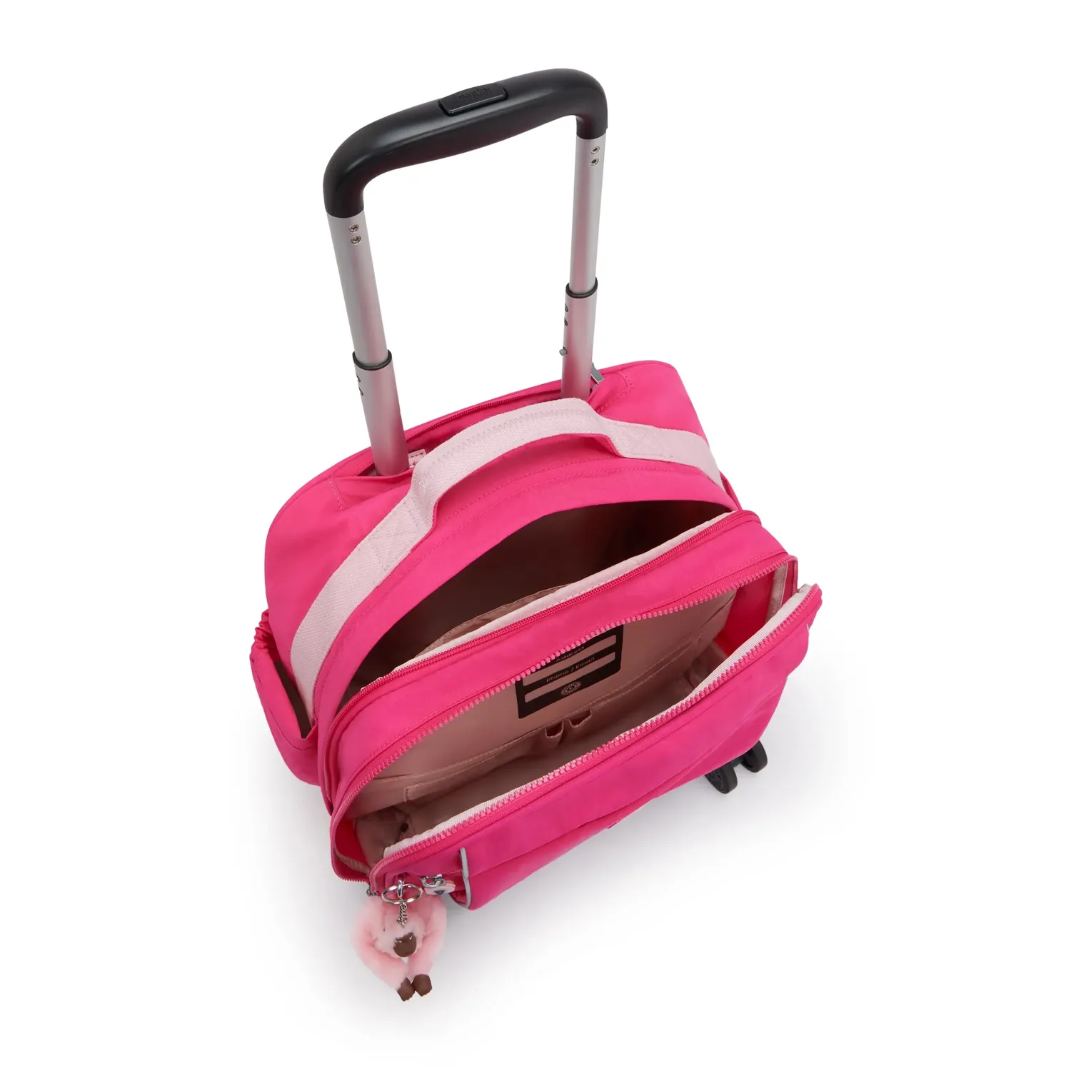 Kipling New Storia S trolley Intense Rose medium 13 inch