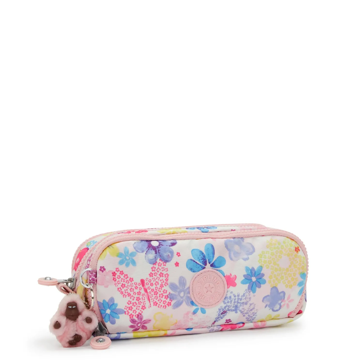 Kipling Gitroy pennenzak groot Flower Stamp 32 penlussen