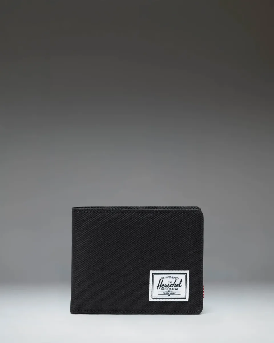Herschel Roy Wallet Coin portemonnee Zwart muntvak