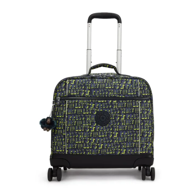 Kipling New Storia rugzak met wielen Lets Play Print groot laptopvak