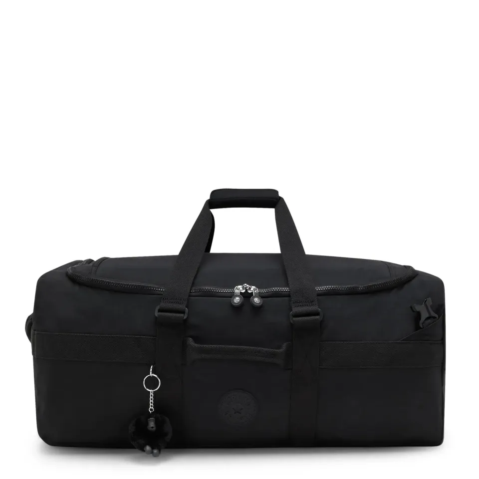 Kipling Donis M reistas Black Noir Medium met laptopvak