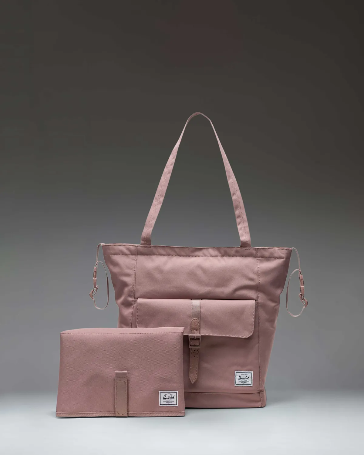Herschel Retreat Tote luiertas Zwart met organizers