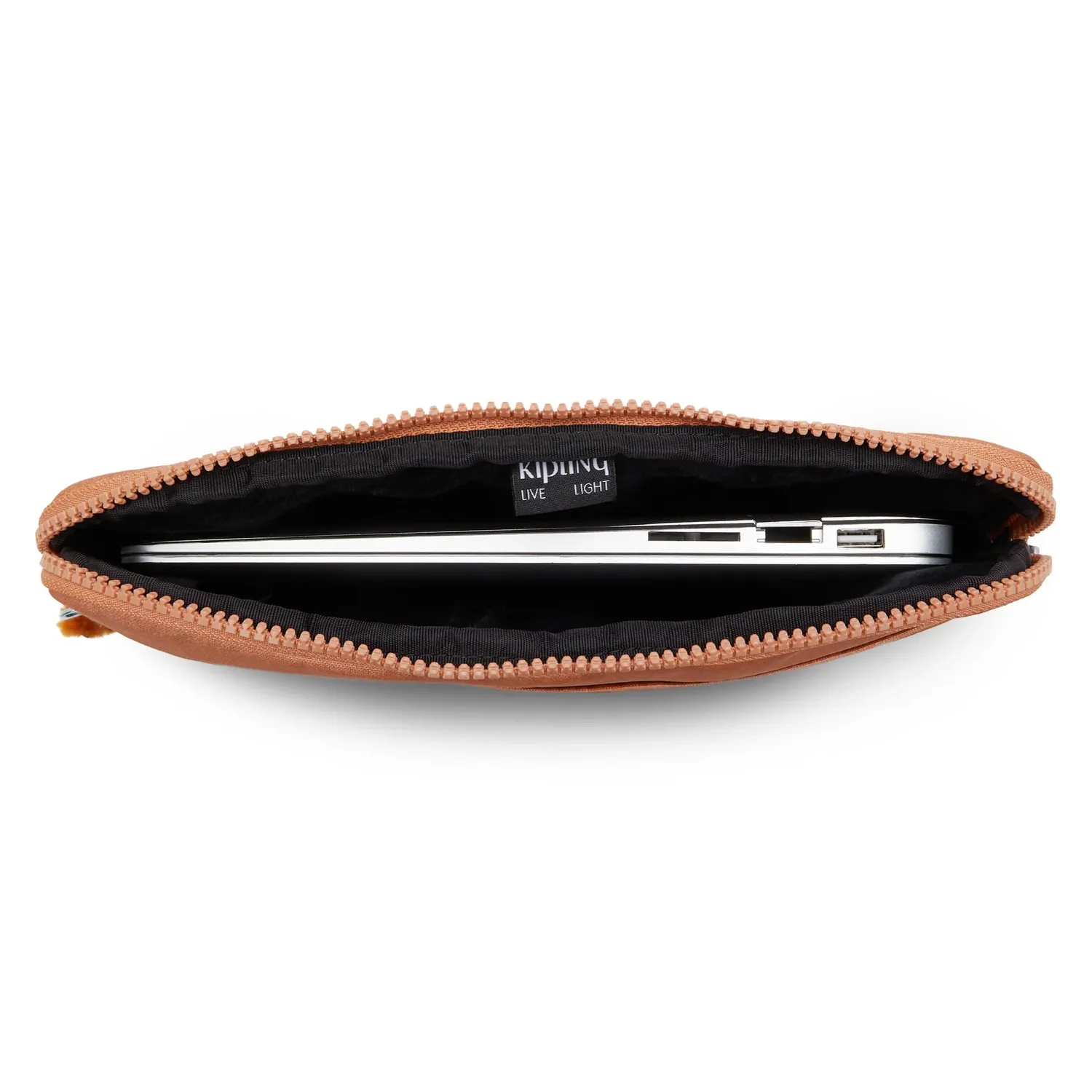 Kipling Laptop Keeper 15 inch laptoeshoes Medium Copper Glimmer