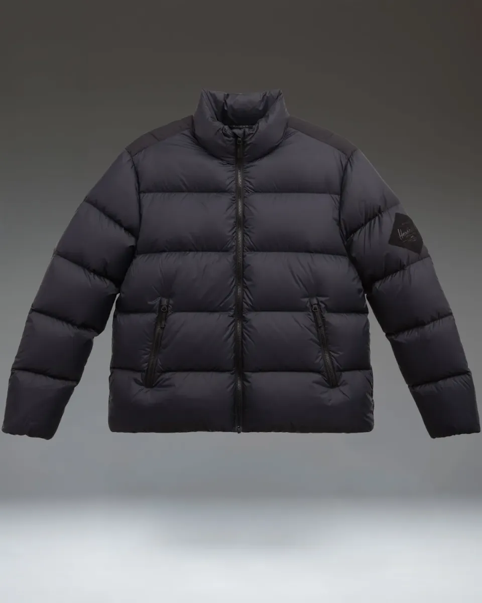 Herschel Puffer donsjas zwart heren 700-fill