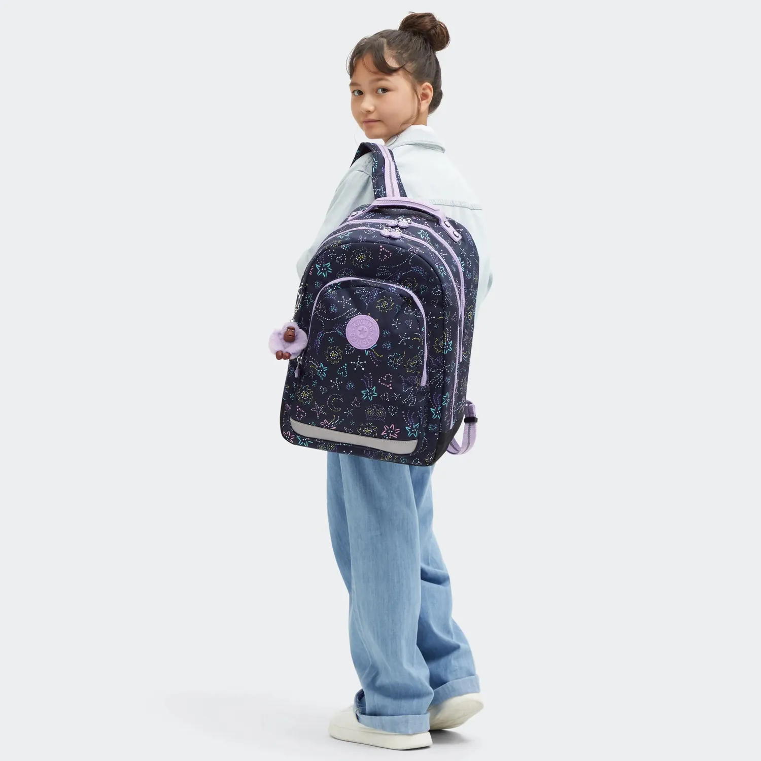 Kipling Class Room rugzak Groot Unicorn Star 15 inch