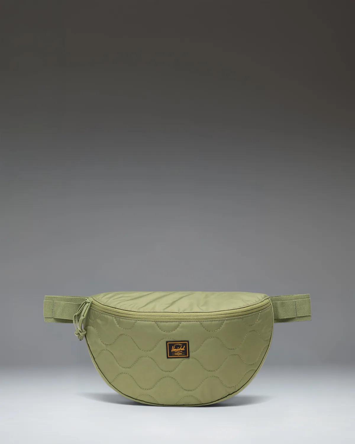 Herschel Kaine XL Quilted heuptas zwart gewatteerd