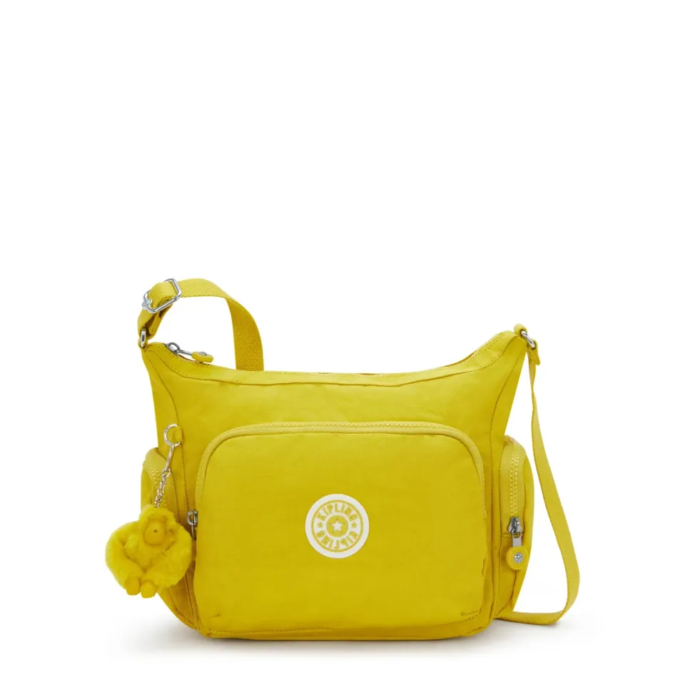 Kipling Gabb S crossbodytas Medium Inside Yellow met rits