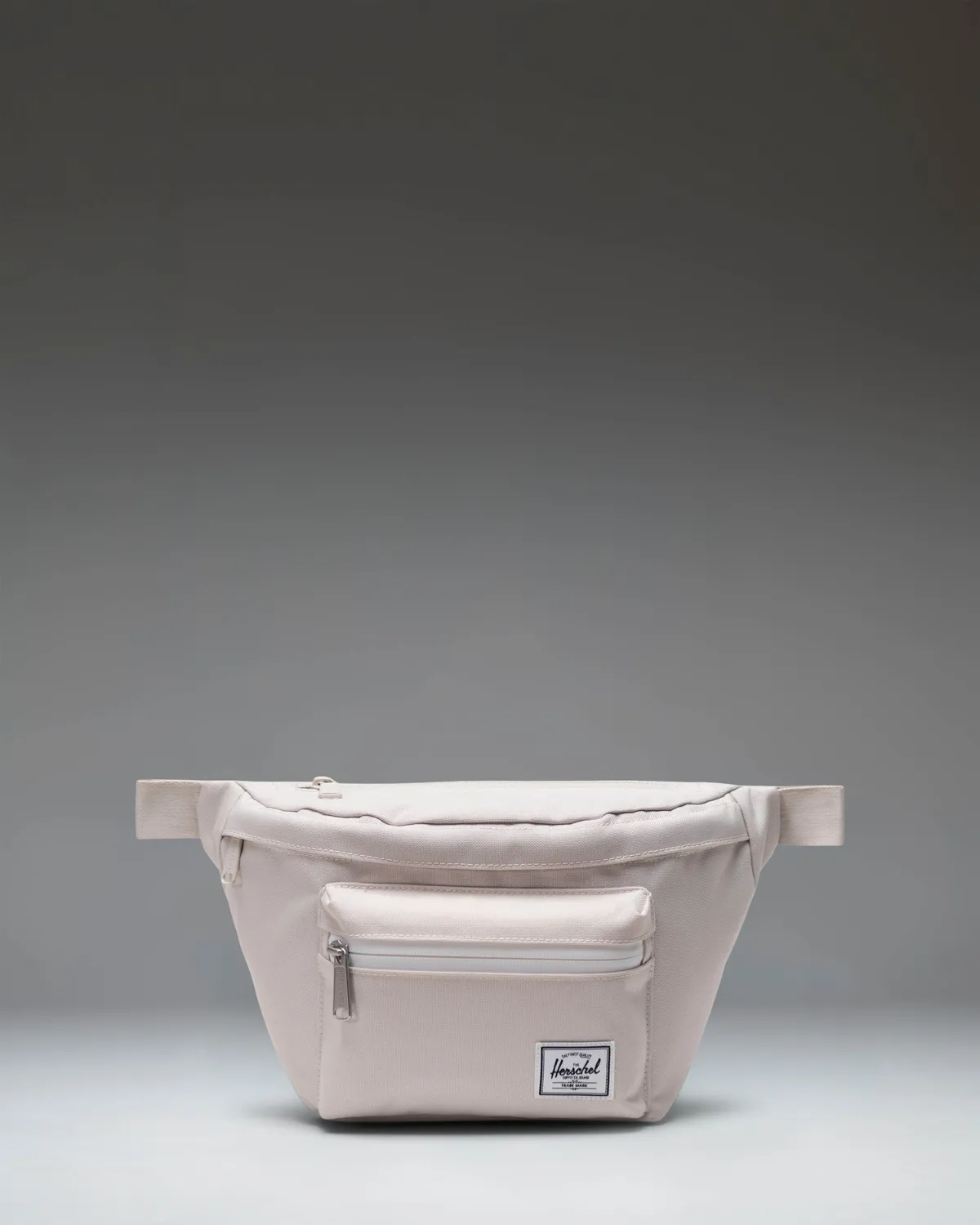 Herschel Pop Quiz Hip Pack heuptas Black met 2 vakken