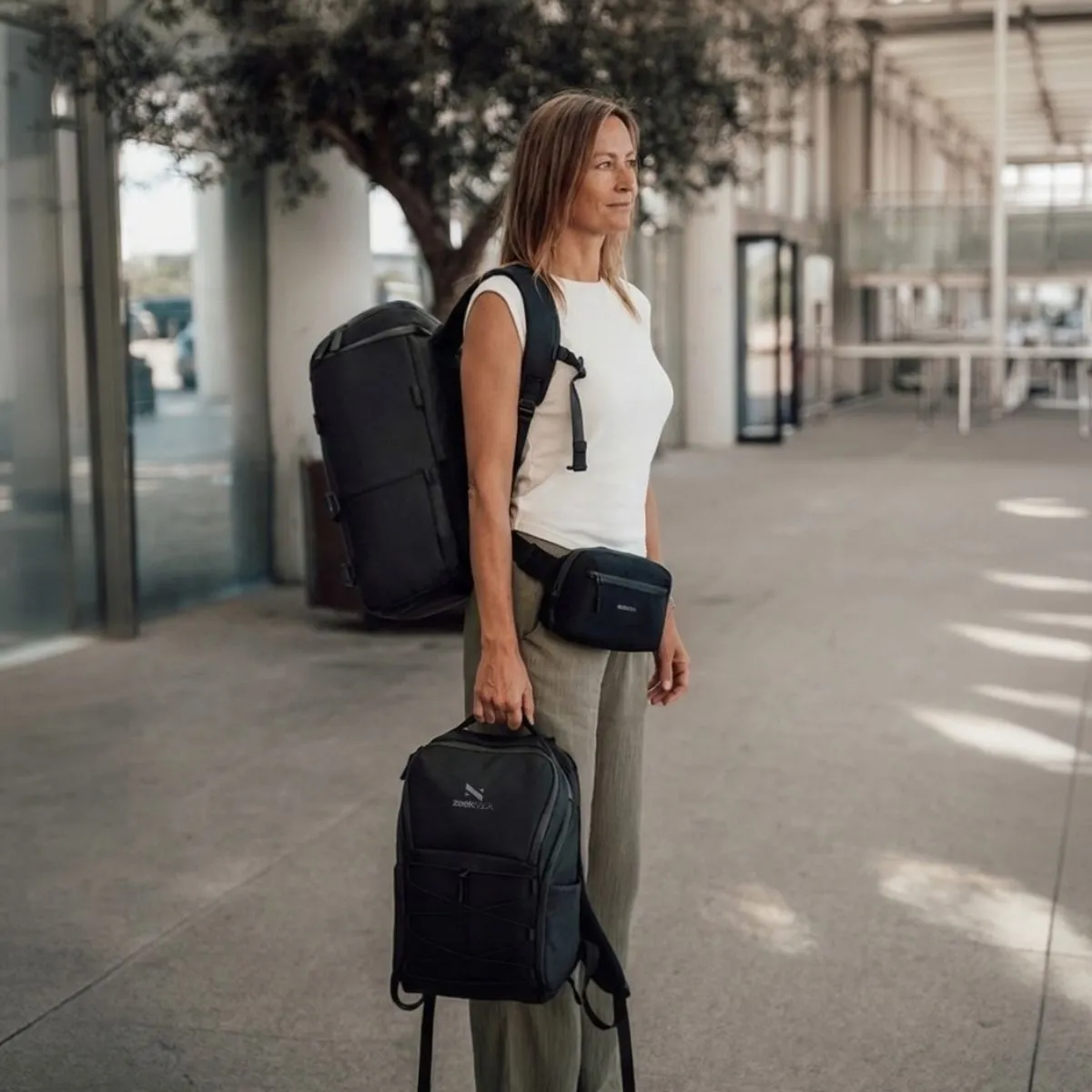Zeeksack Organizer 30L + Underseat 15L + Crossbody 3-delige set