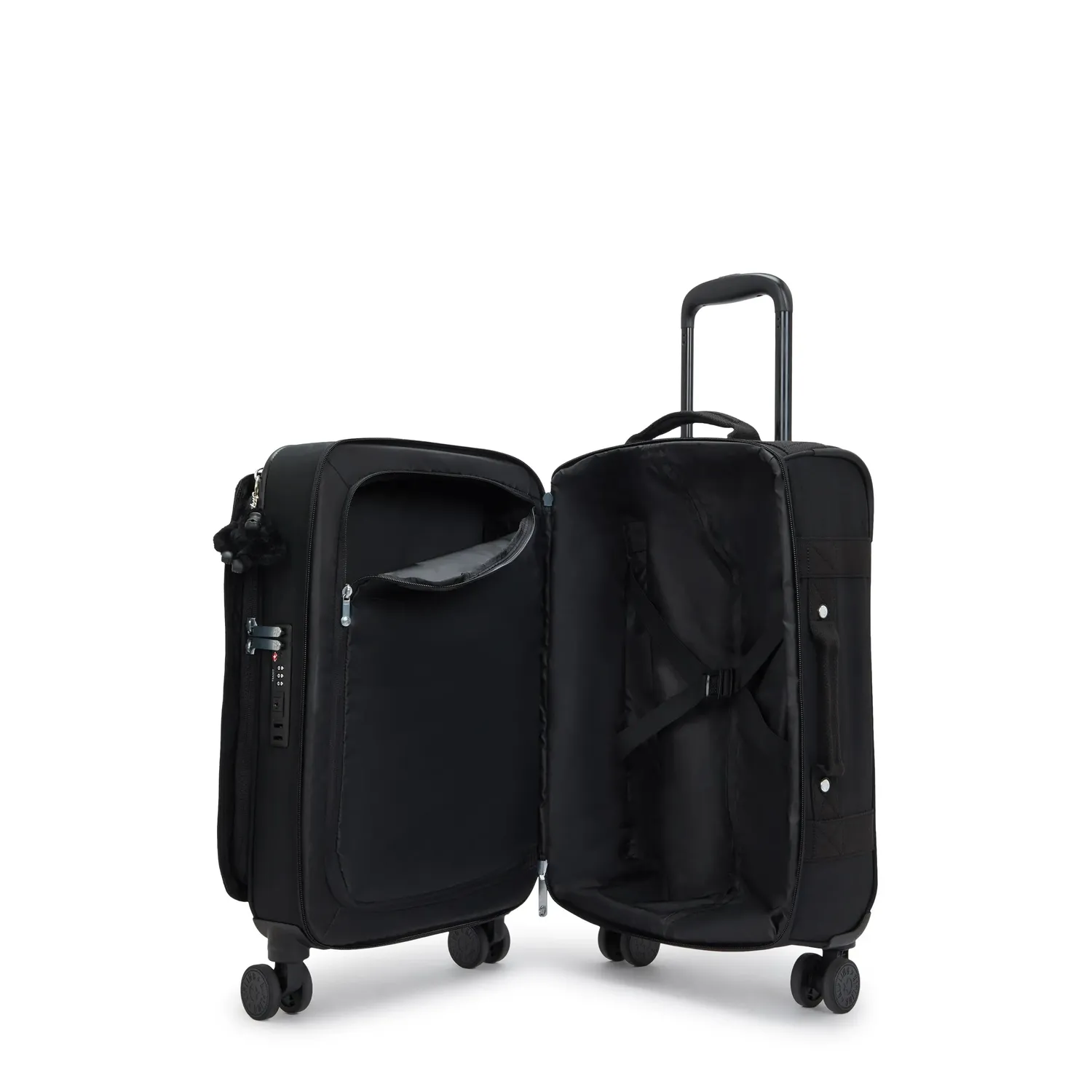 Kipling Spontaneous S Koffer Klein Black Noir handbagage