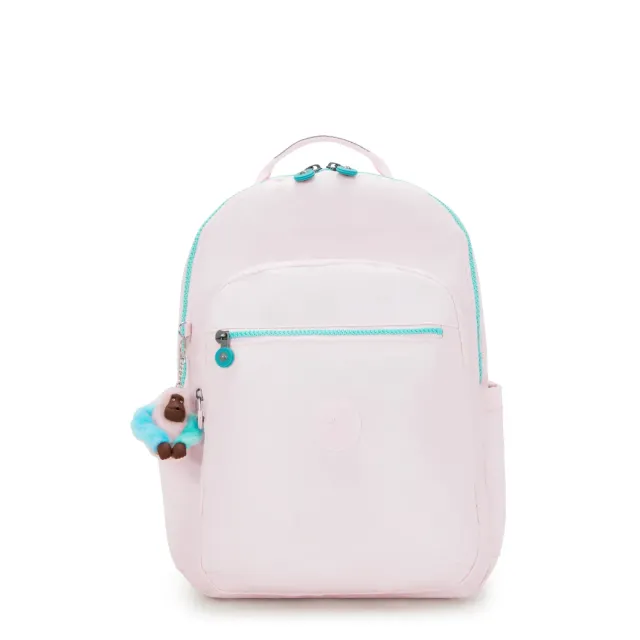 Kipling Seoul College Extra rugzak Sea Pink 15 inch