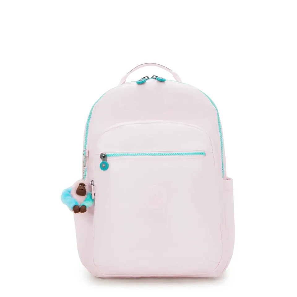 Kipling Seoul College Extra rugzak Sea Pink 15 inch