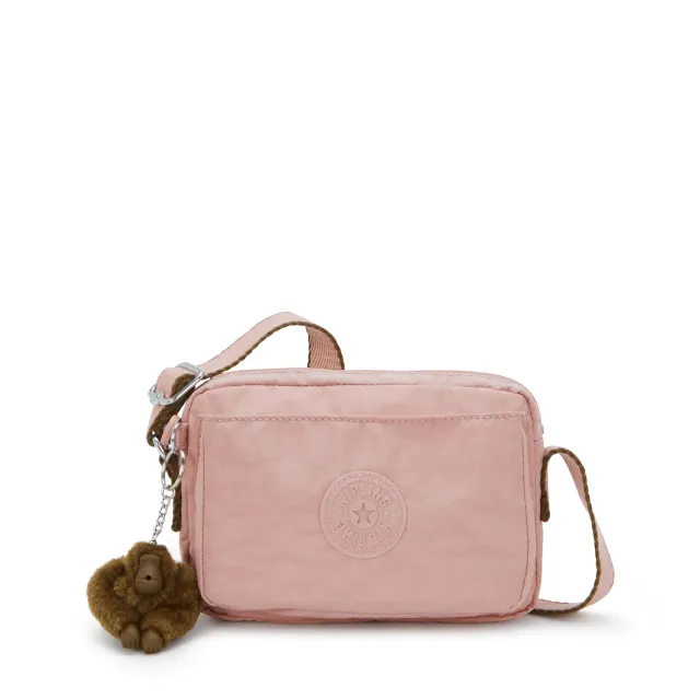 Kipling Abanu crossbodytas klein memory pink zacht