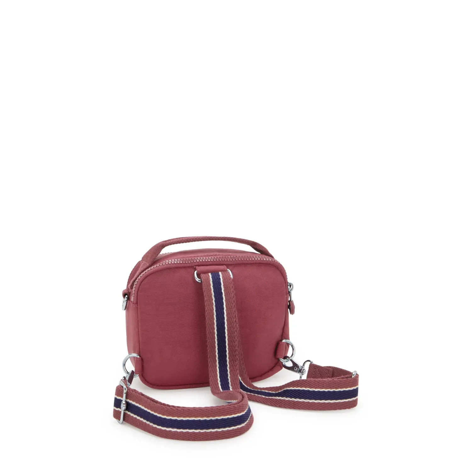 Kipling Cahir crossbody klein Lounge Wine met ritsvakken