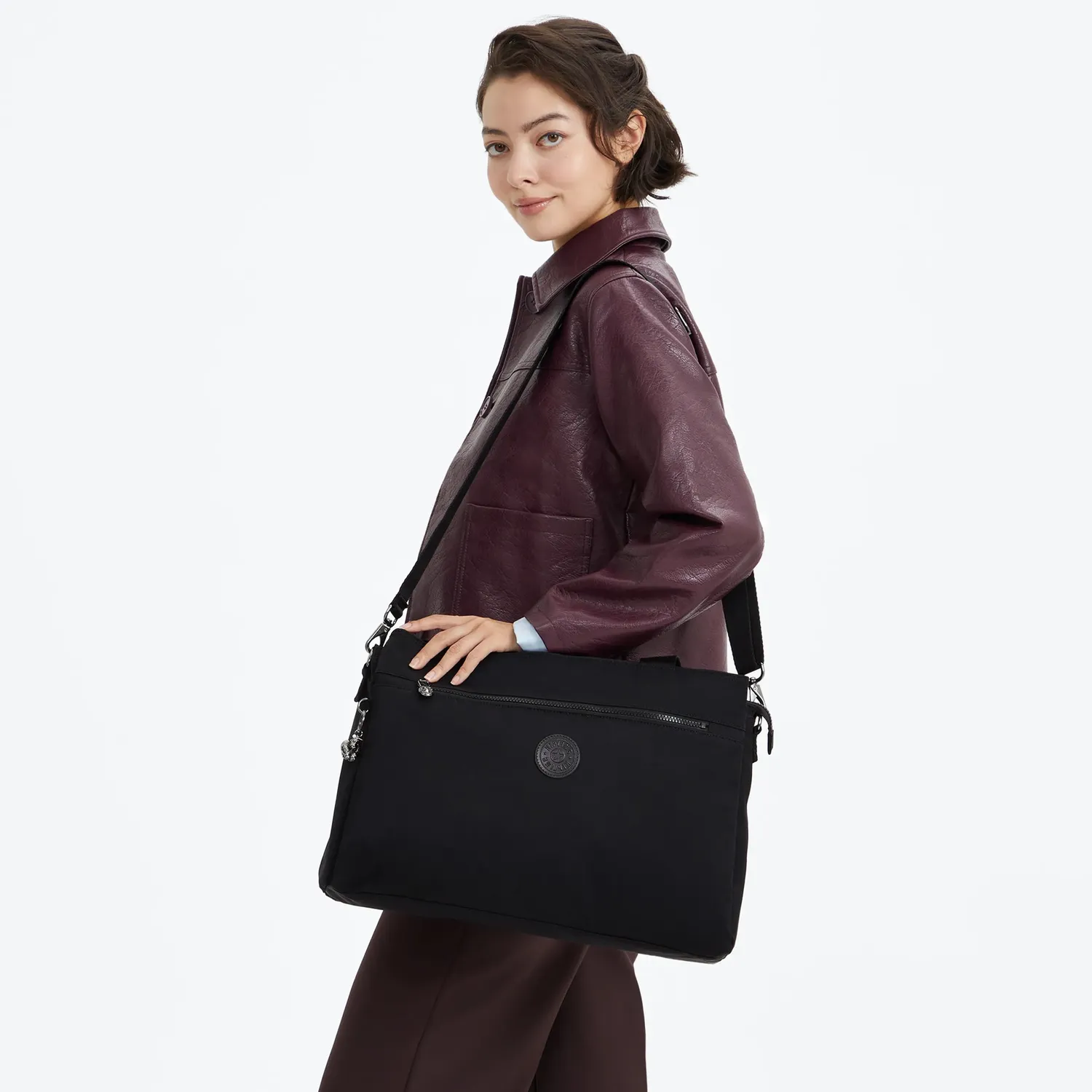 Kipling Elysia Work werktas Infinite Black groot 15 inch