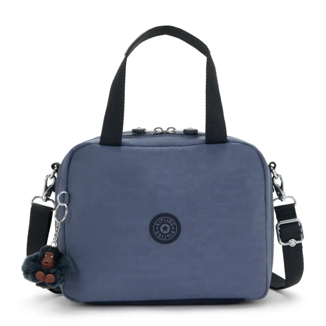 Kipling Miyo Lunchtas Groot Game Grey geïsoleerd