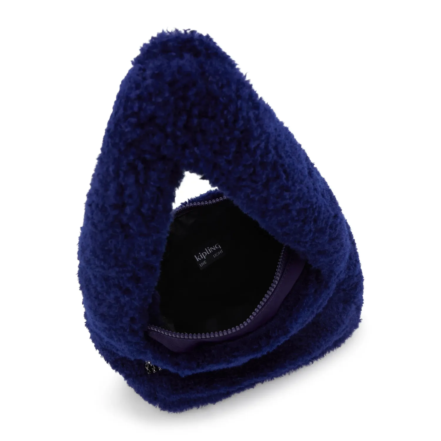 Kipling Nakato S schoudertas Fuzzy Night klein ritsvakken