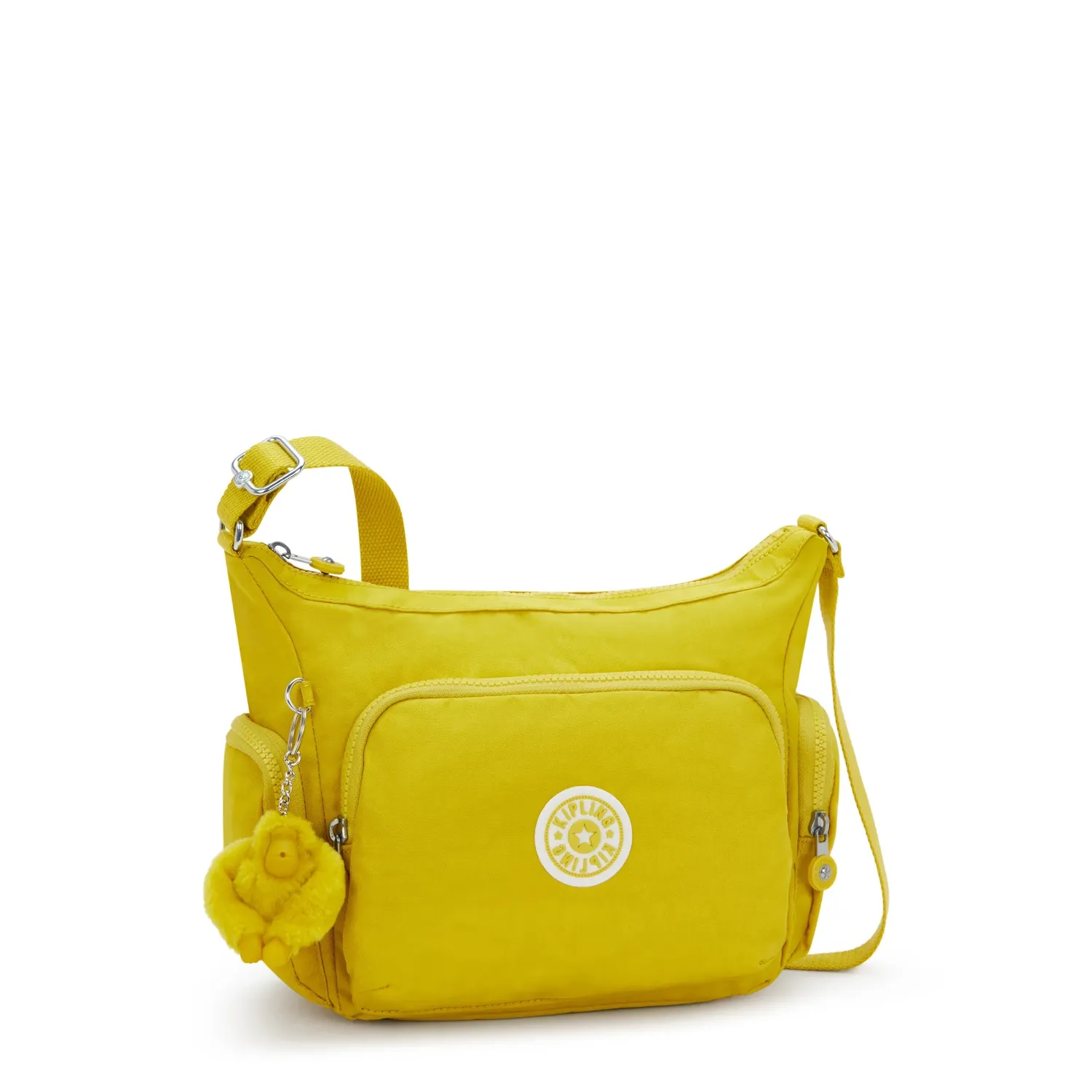 Kipling Gabb S crossbodytas Medium Inside Yellow met rits
