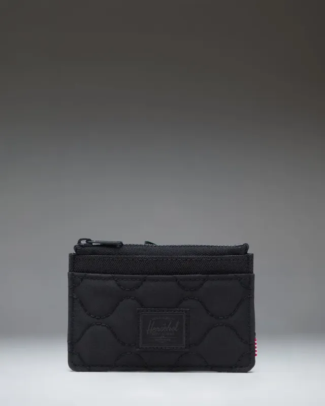 Herschel Oscar pashouder Black Tonal gewatteerd
