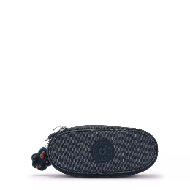 Kipling Duobox pennenetui Medium Marine Navy waterafstotend