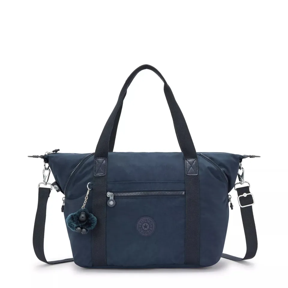 Kipling Art handtas medium Blue Bleu 2 verstelbaar