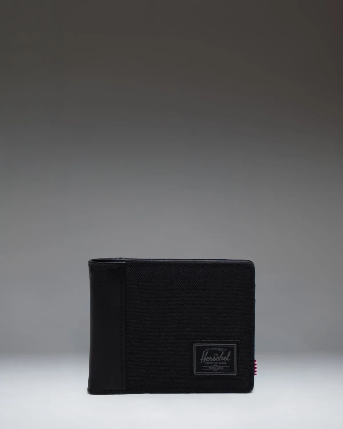 Herschel Hank portemonnee zwart bifold leer