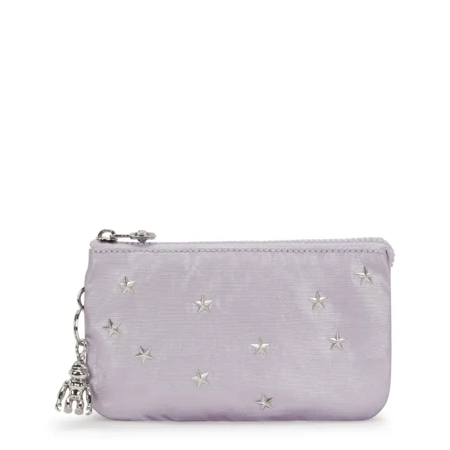 Kipling Creativity L buideltas Groot Lilac Metallic Studs waterafstotend