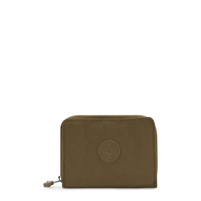 Kipling Money Love portemonnee Smooth Khaki RFID