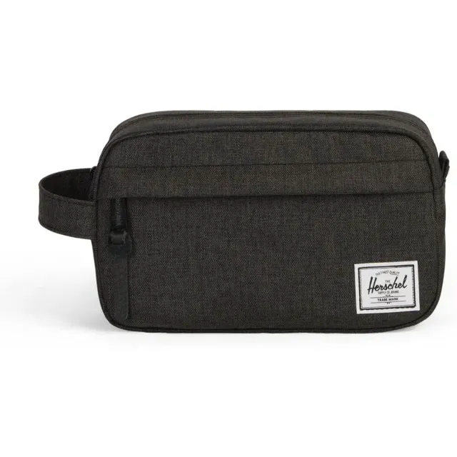 Herschel Chapter Toilettas Zwart Crosshatch